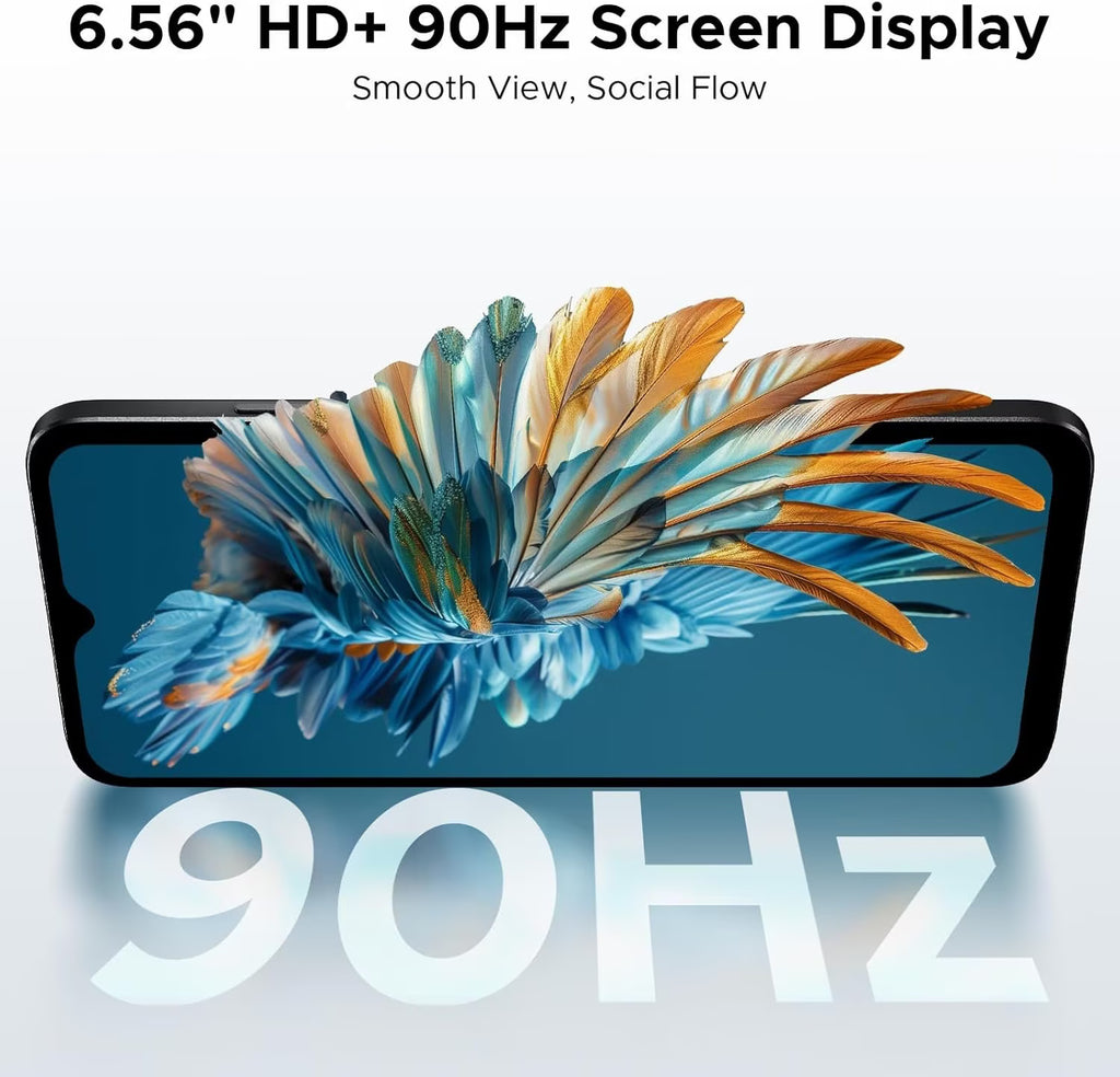 DOOGEE Note56 X Android 16 Telefono Movil Libres, 6150mAh 24GB+ 64GB/2TB Smartphone, Octa Core Telefonos Moviles HD+ 6,56″, Cámara 8MP Teléfono Móvil, Gemini AI/Dual SIM/Face ID/GPS/OTG/Widevine L1
