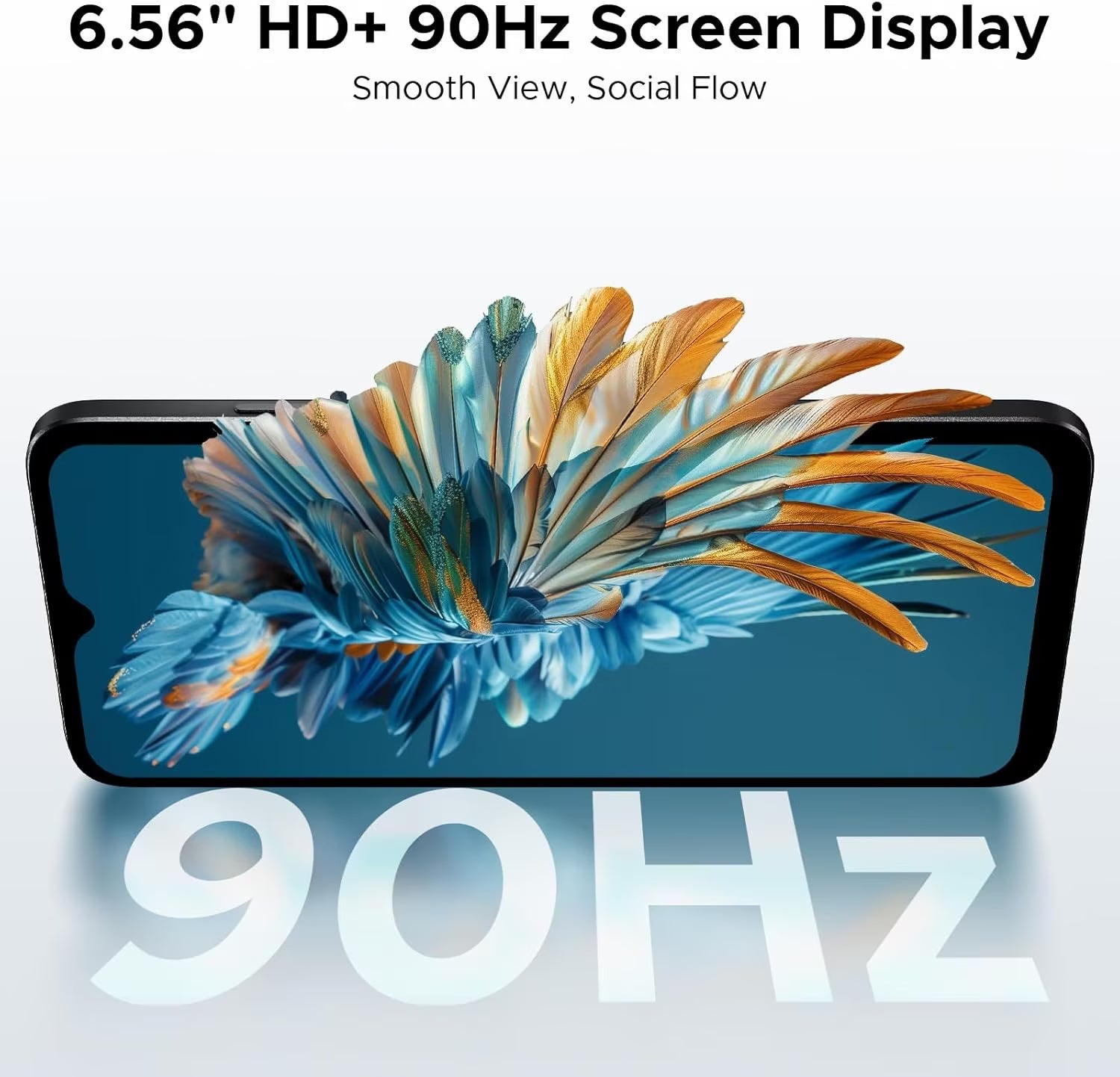 DOOGEE Note56 X Android 16 Telefono Movil Libres, 6150mAh 24GB+ 64GB/2TB Smartphone, Octa Core Telefonos Moviles HD+ 6,56″, Cámara 8MP Teléfono Móvil, Gemini AI/Dual SIM/Face ID/GPS/OTG/Widevine L1