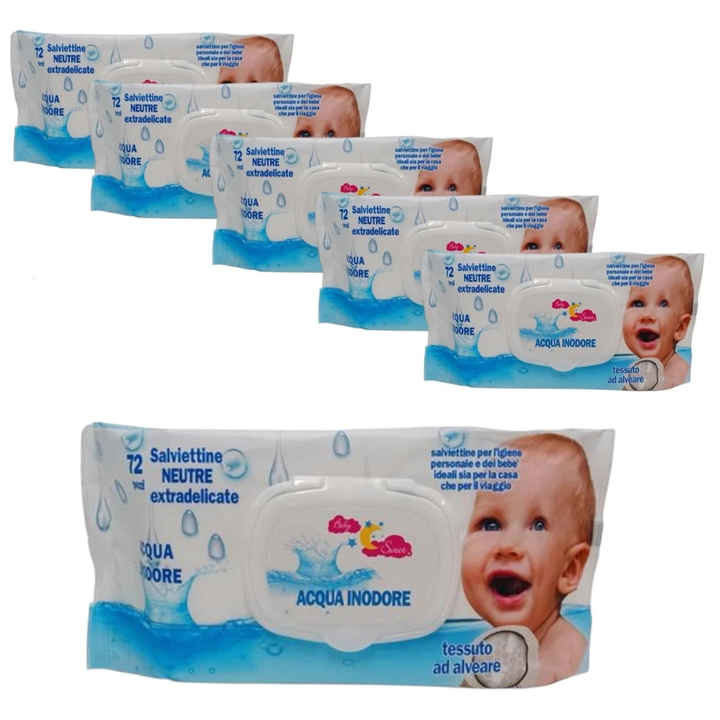 Toallitas húmedas SIN ALCOHOL, Pack24x72 ,total 1728und ,extrasuaves