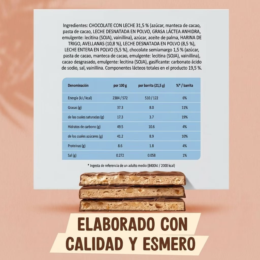 Kinder Bueno Chocolate con leche y crema de avellanas 30*43g,Kinder Bueno White ,Caja de 30 unidades,Barritas de Chocolate