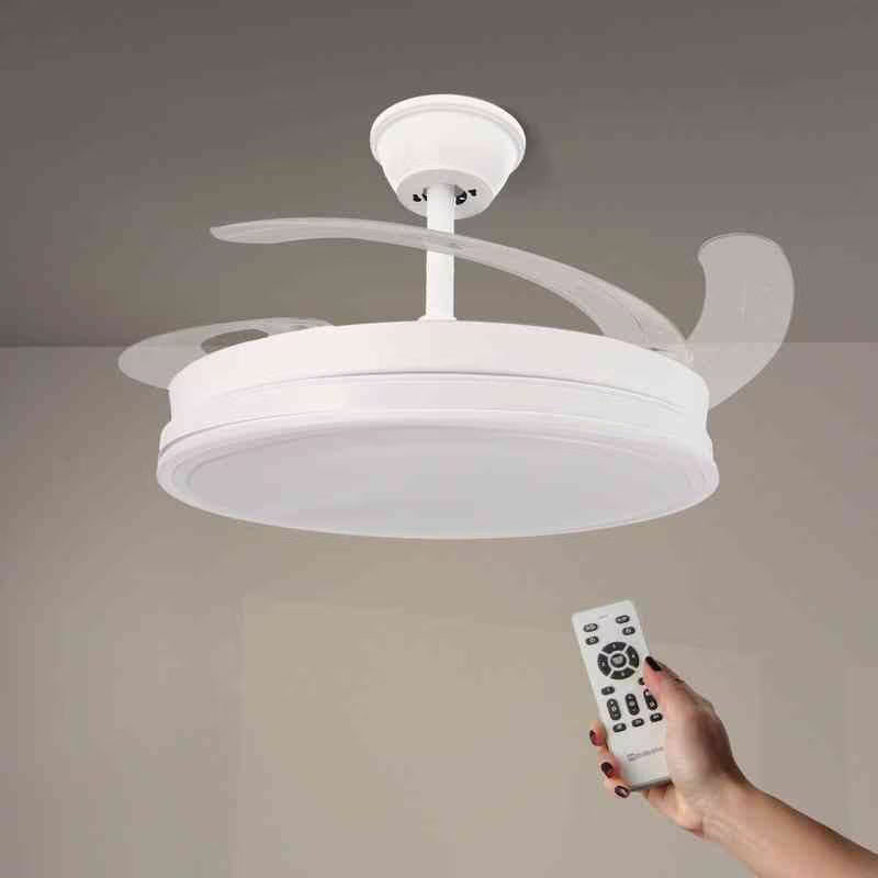 Ventilador de Techo Invisible LED con Mando a Distancia (6 Velocidades)
