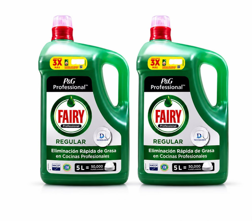 Lavavajillas Líquido Concentrado Fairy Profesional | Gran Formato 10 Litros