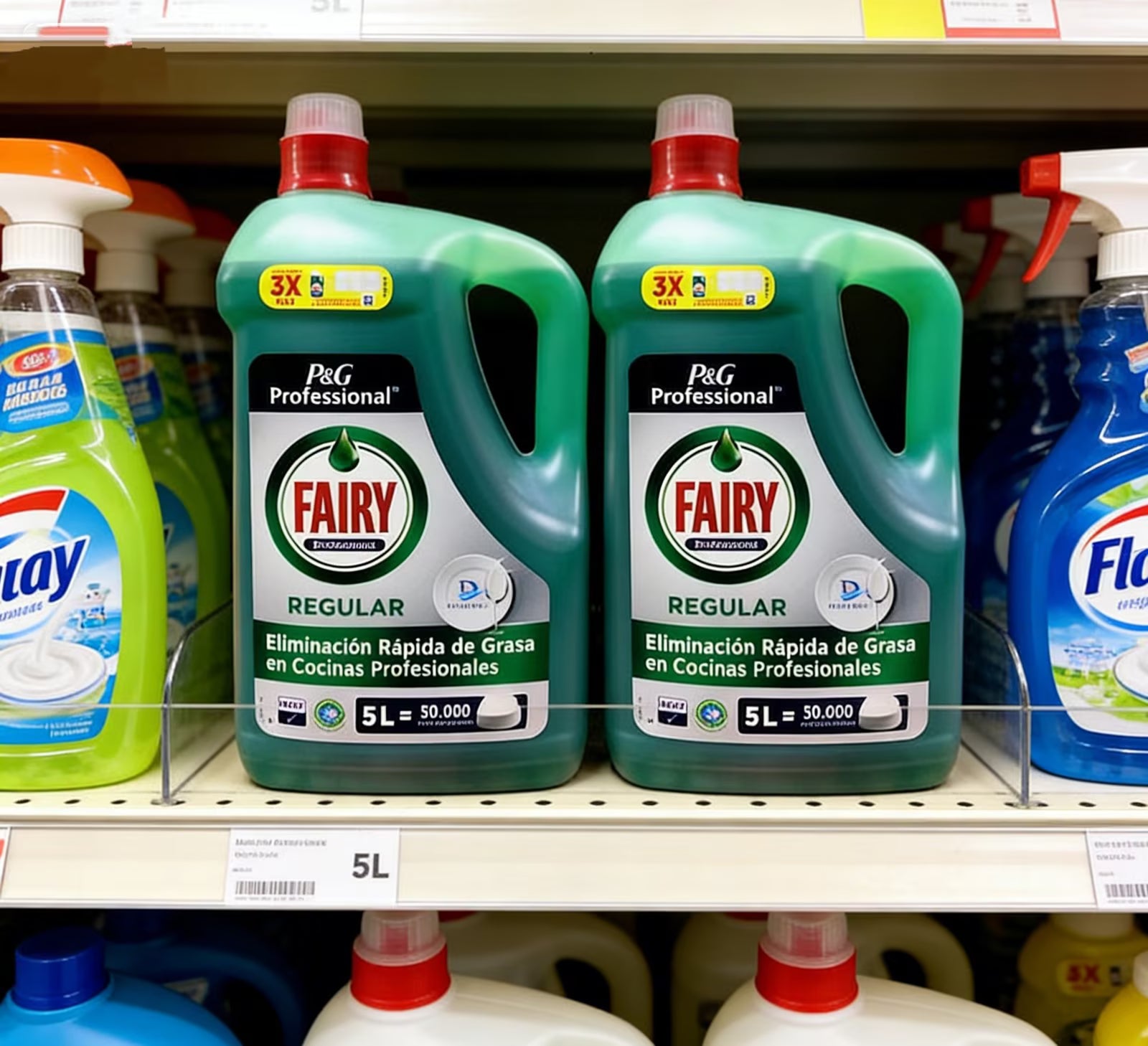 Lavavajillas Líquido Concentrado Fairy Profesional | Gran Formato 10 Litros