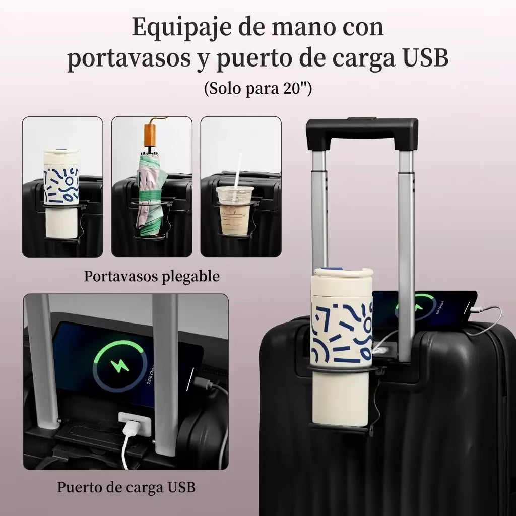 Set de 4 maletas expandibles AAIVV, juego de maletas de viaje de ABS con ruedas dobles giratorias, cerradura TSA, carcasa rígida resistente, tamaños 13/20/26/28 pulgadas, ideal como regalo para la vuelta al cole.